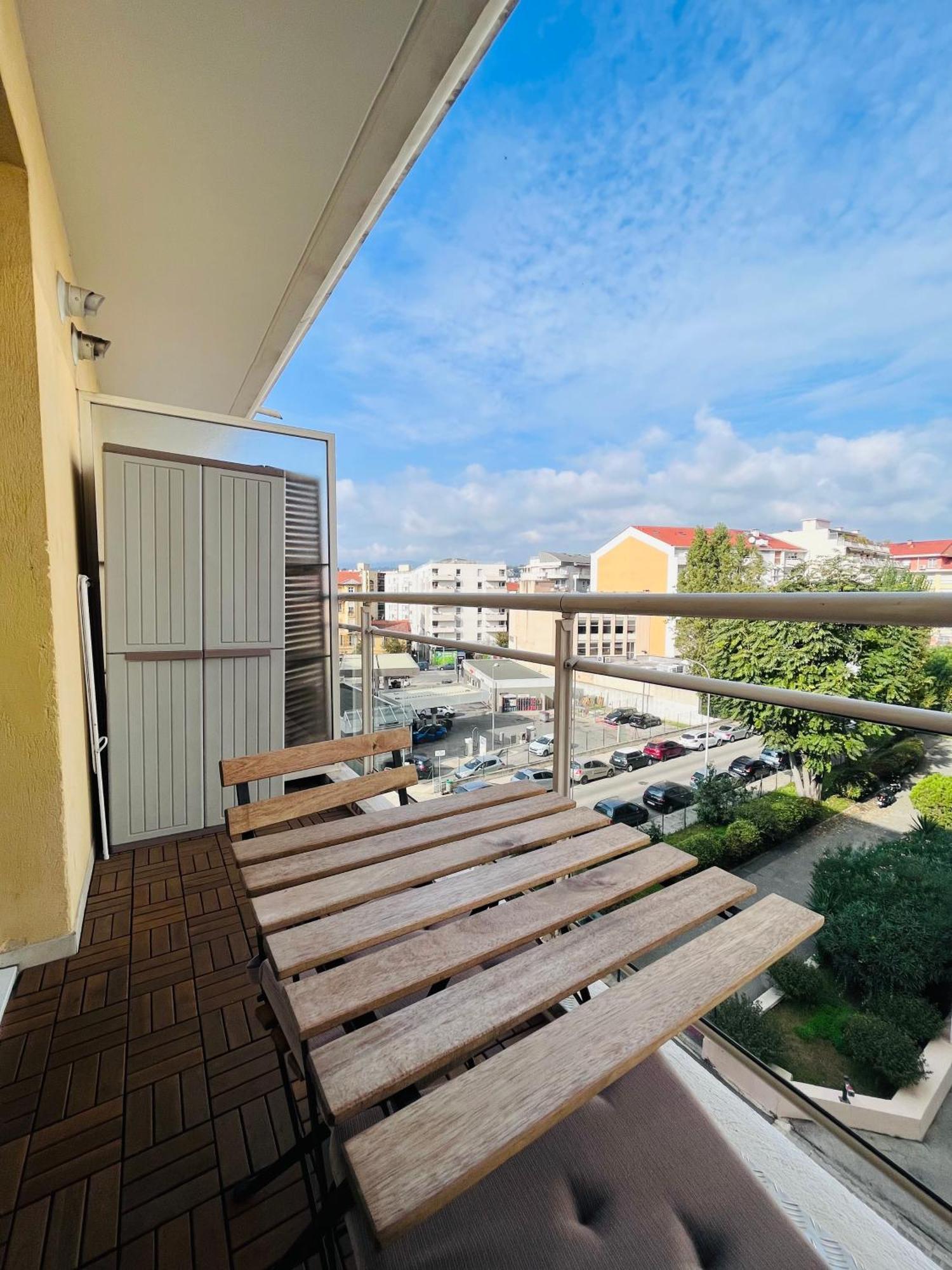 Studio Terrasse Et Parking Prive Nizza Exterior foto